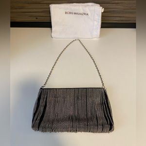 BCBG beautiful evening bag size 8.5 x 5